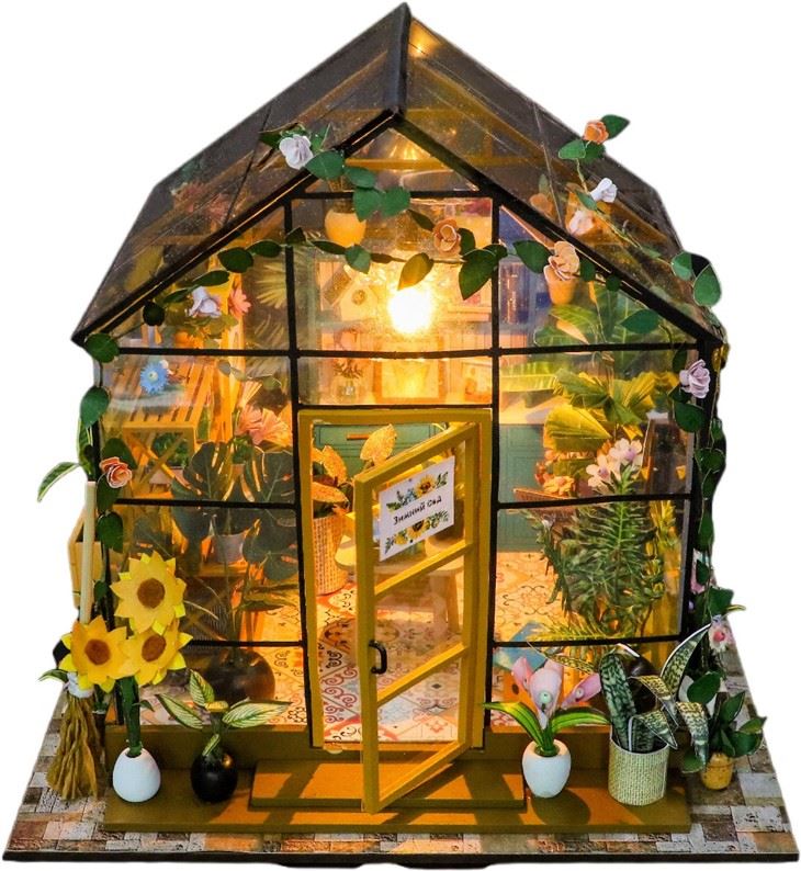 Miniature Doll House Diy Miniature Dollhouse Kit Wooden Doll House
